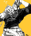 Ici est mon avatar, il représente un personnage du manga No Guns Life, il me représente dans certains de ses aspect.